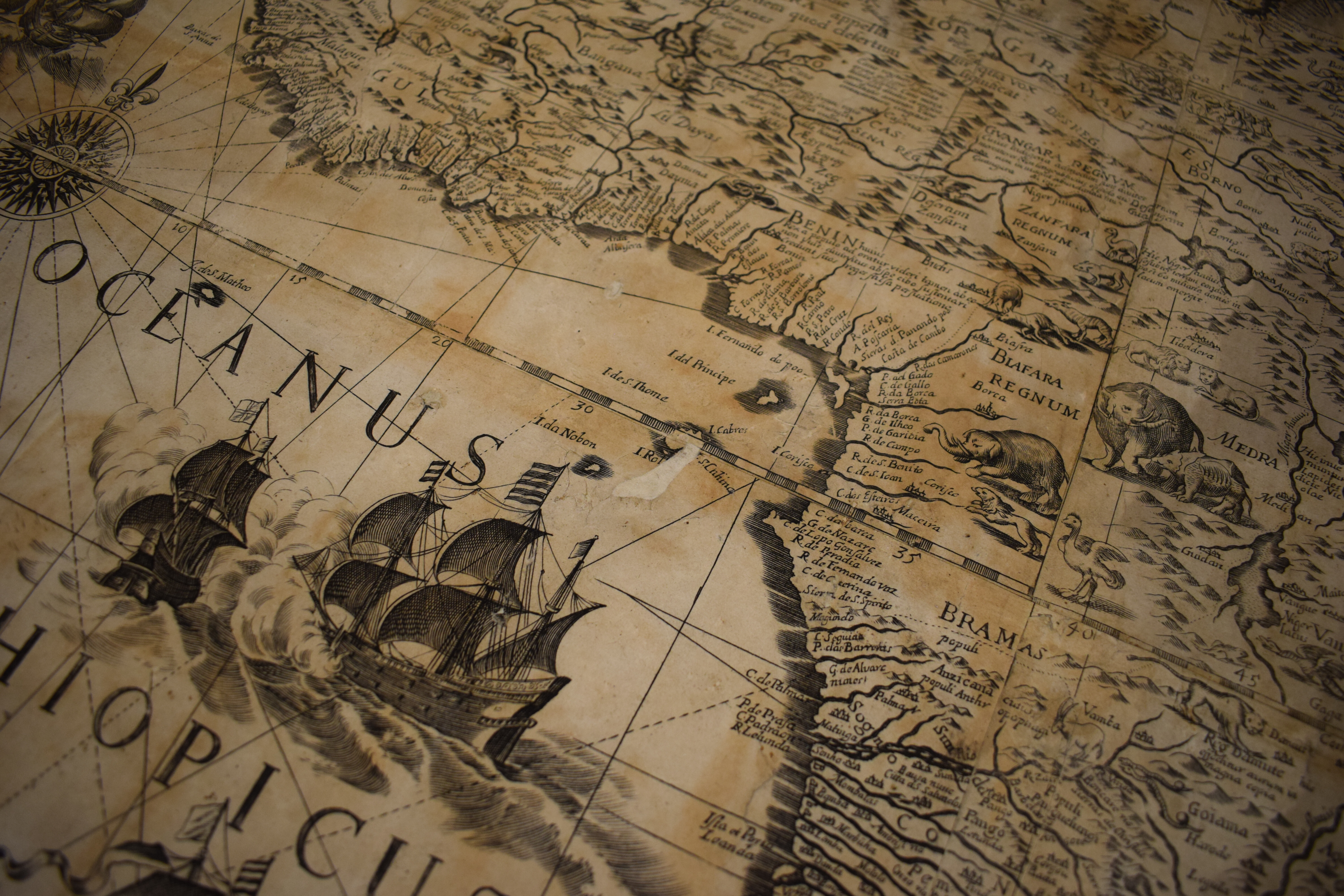 Dettaglio mappa Africa