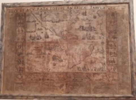 La Carta dell'America e dei Poli: Nova et acurata totius Americae Tabula
