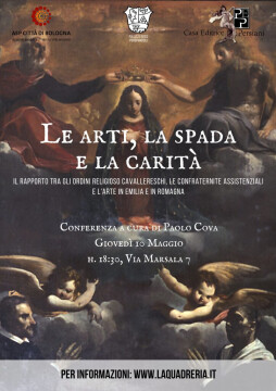 10 Maggio: conferenza "Le arti, la spada e la carità" a cura di Paolo Cova